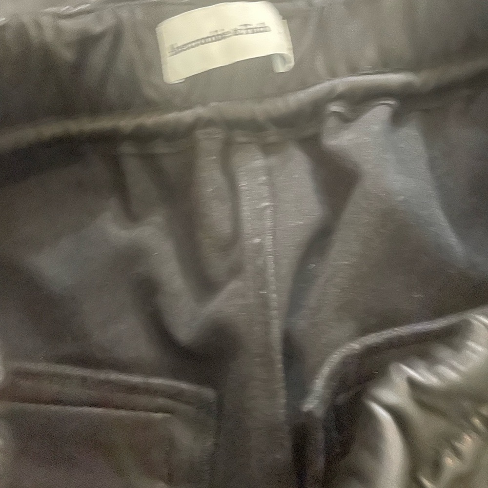 Abercrombie & Fitch Faux Leather Joggers - Picture 6 of 7